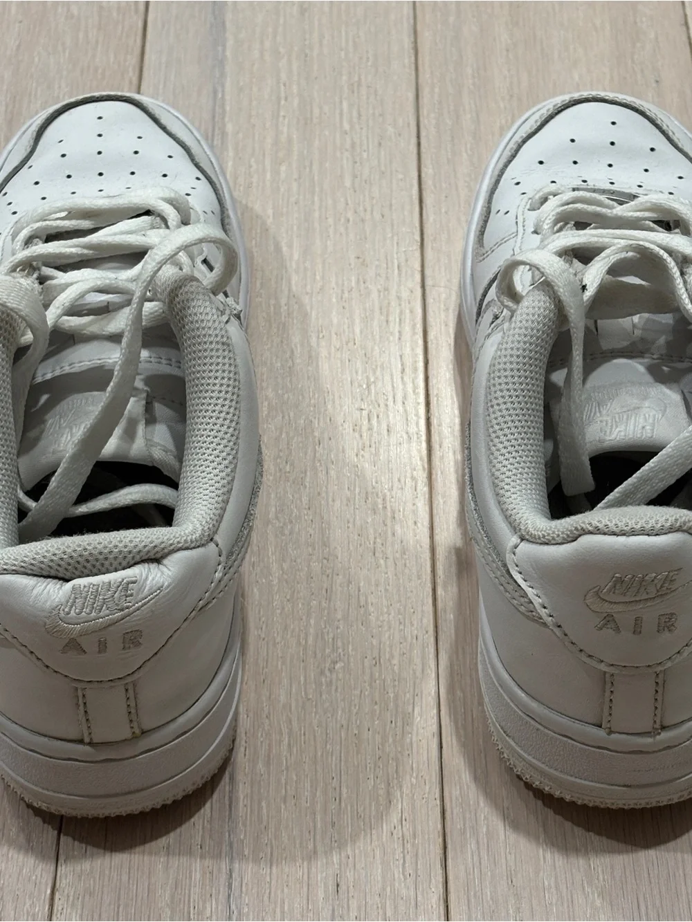 Nike Air Force 1 Low GS Youth Size 4.5Y Sneakers Triple White FV5951-111